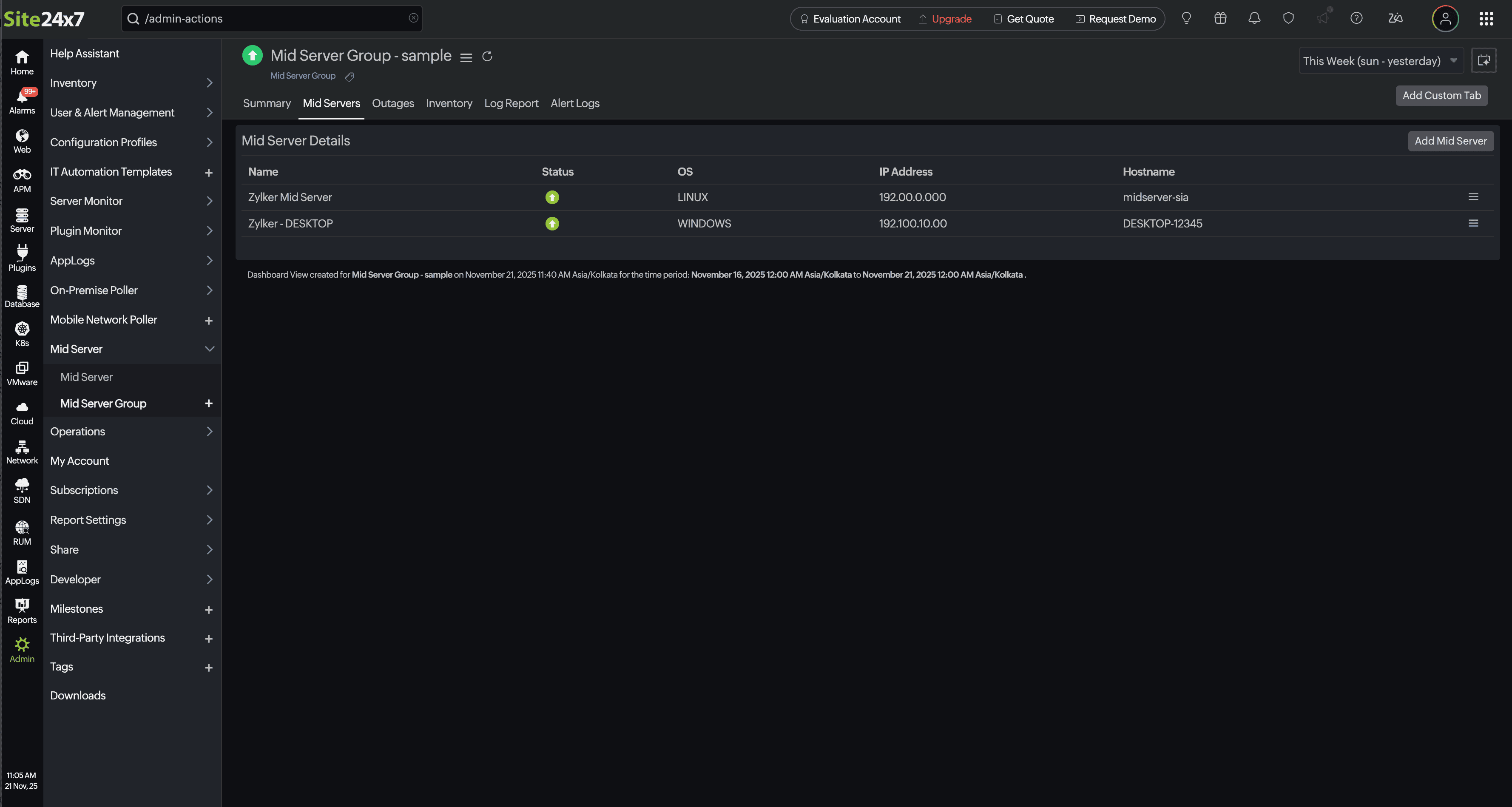 Add Mid-server