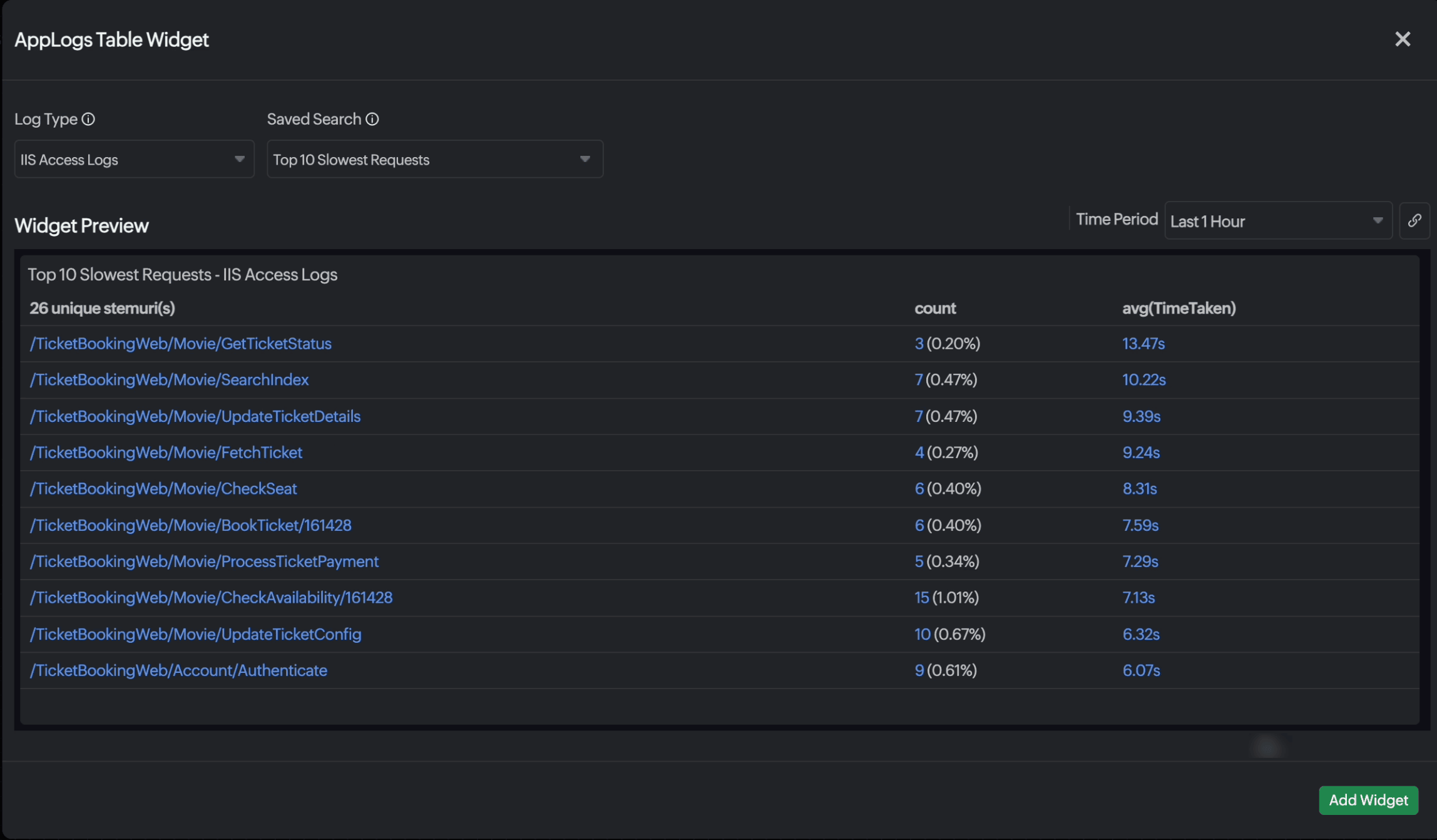 Table-Widget Table-Widget